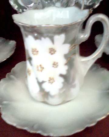 RHS9 Flat Demitasse Cup & Saucer Set