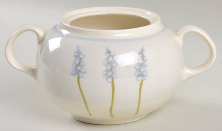 Simplicity Blue Sugar Bowl No Lid