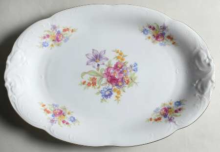 RKT1 13" Oval Serving Platter