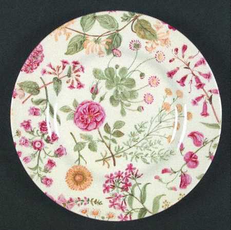 Hedgerow (Earthenware, Wildflowers) Salad Plate