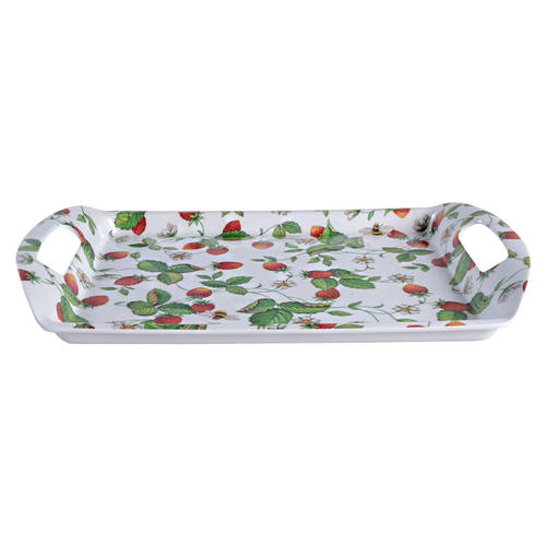Alpine Strawberry Small Melamine Tray
