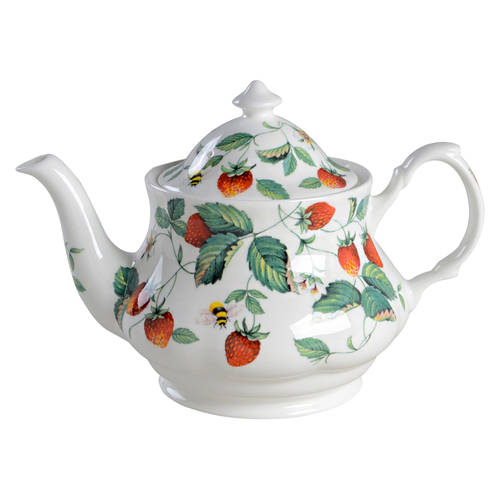 Alpine Strawberry Teapot & Lid