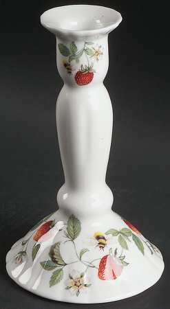Alpine Strawberry 7" Candlestick