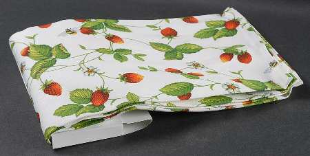 Alpine Strawberry Cloth Napkin - Set of 4