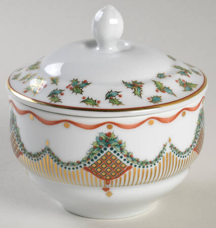Christmas Joy Sugar Bowl & Lid by Royal Copenhagen