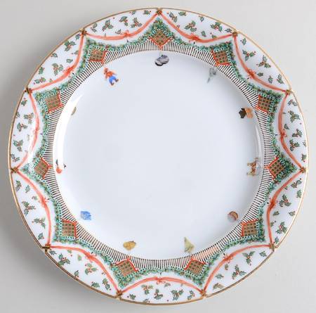 Christmas Joy Luncheon Plate