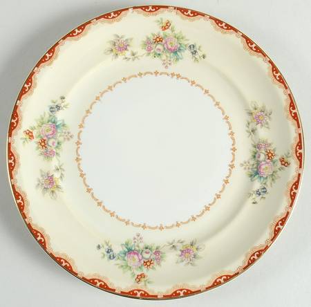 Rutland (Squiggly Verge, Occ Japan) Salad Plate