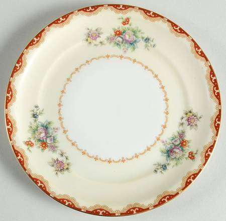 Rutland (Squiggly Verge, Occ Japan) Bread & Butter Plate