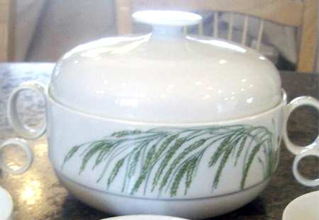 Indian Rice Round Covered Vegetable