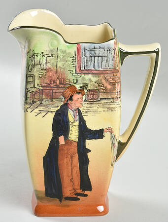 Dickens (Green Trim) 24 Oz Jug