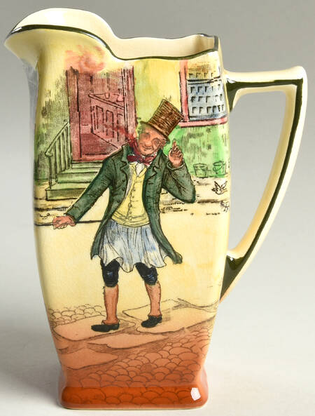 Dickens (Green Trim) 24 Oz Jug