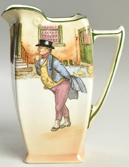 Dickens (Green Trim) 32 Oz Jug