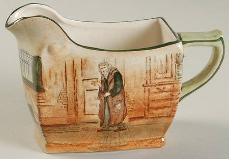 Dickens (Green Trim) Creamer