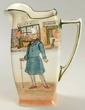 Dickens (Green Trim) 20 Oz Jug