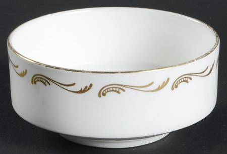 Gold Scallops Fruit/Dessert (Sauce) Bowl