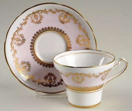 8738 Footed Cup & Saucer Set