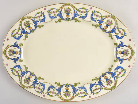 1980 14" Oval Serving Platter