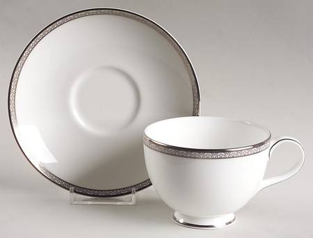 Coleridge Footed Cup & Saucer Set