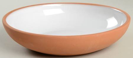 Terra Rosa White 8" Individual Pasta Bowl
