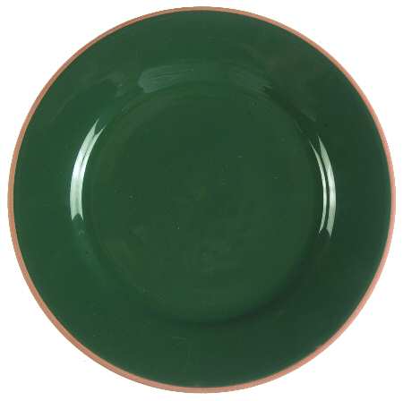Terra Rosa Hunter Green Salad Plate