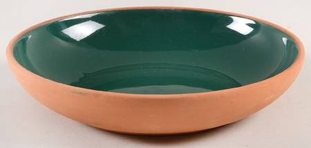 Terra Rosa Hunter Green 8" Individual Pasta Bowl