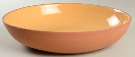 Terra Rosa Yellow 13" Pasta Serving Bowl
