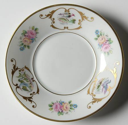 Oiseaux Roses (Smooth) Saucer