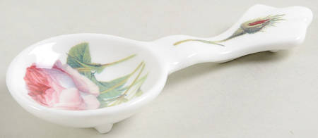 Redoute Roses Ceramic Tea Bag Spoon