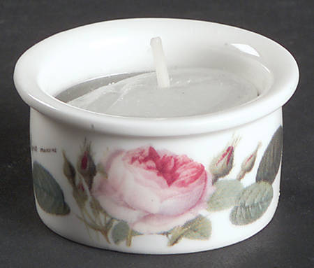 Redoute Roses 1" Tea Light Candleholder