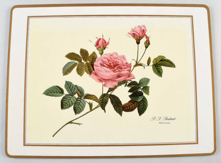 Redoute Roses Large Corkboard Placemat