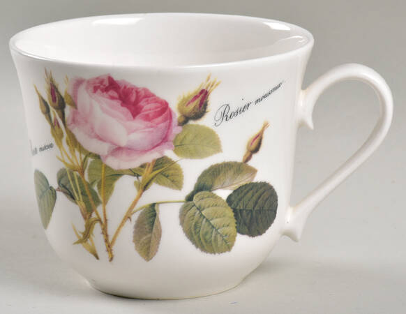 Redoute Roses Breakfast Cup
