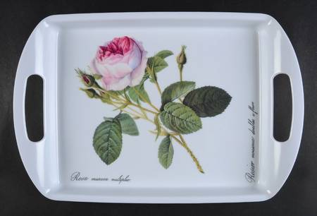 Redoute Roses Small Melamine Tray