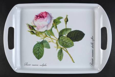 Redoute Roses Large Melamine Tray