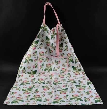 Redoute Roses Cloth Kitchen Apron