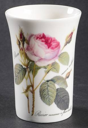Redoute Roses Tall China Tumbler