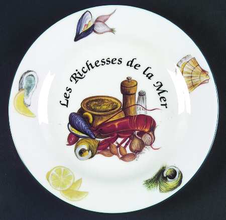 Les Richesses De La Mer Salad Plate