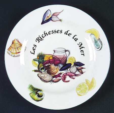 Les Richesses De La Mer Salad Plate
