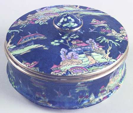 Pekin Blue Candy Box & Lid