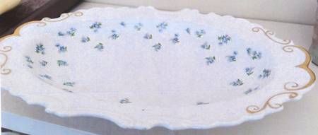 Blue Heaven (Fan Embossed) Regal Tray