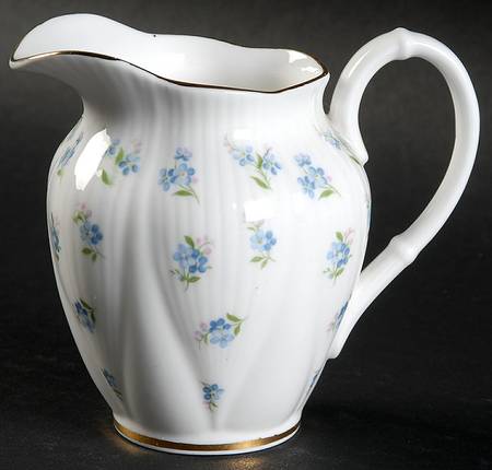 Blue Heaven (Fan Embossed) Mini Creamer