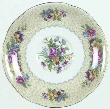 Brussels Lace Saucer