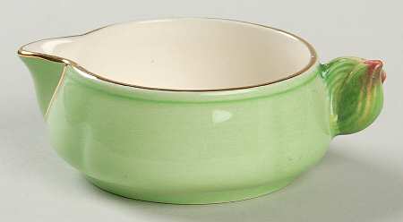 Tiger Lily Green Stacking Mini Creamer