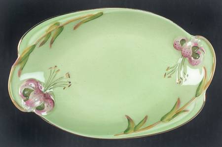 Tiger Lily Green Relish/Gravy Underplate