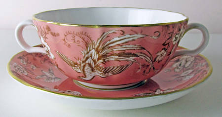RW97 Flat Cream Soup Bowl & Saucer Set