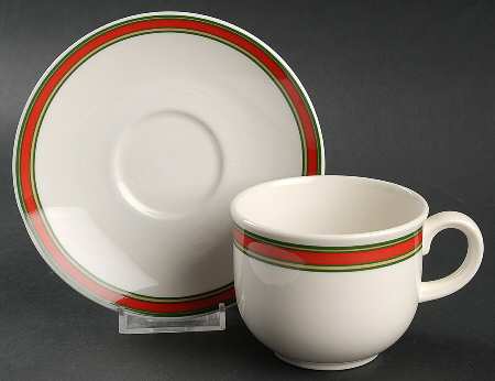 ROK22 Flat Cup & Saucer Set