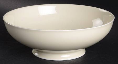 Aida (Cream) 9" Round Vegetable Bowl