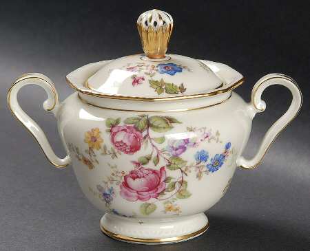ROT176 Sugar Bowl & Lid