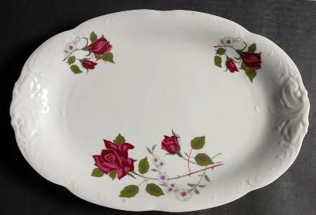 RKT7 13" Oval Serving Platter