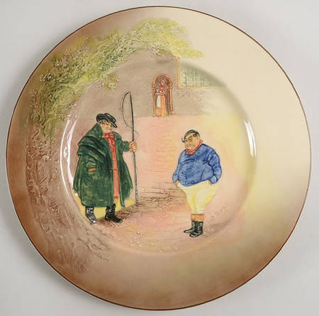 Dickens E Dinner Plate