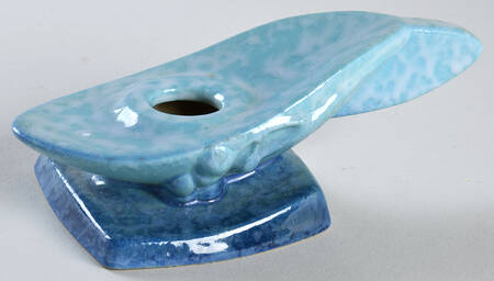 Wincraft Blue Single Light Candlestick